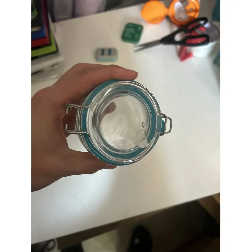 Unbranded jars colored